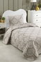 L'essentiel linge de maison Juego de colcha individual Post - Brown